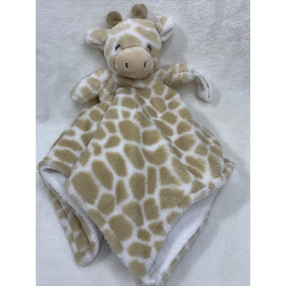 Carter's Giraffe Baby Security Blanket Lovey Lovie Plush Pacifier Holder